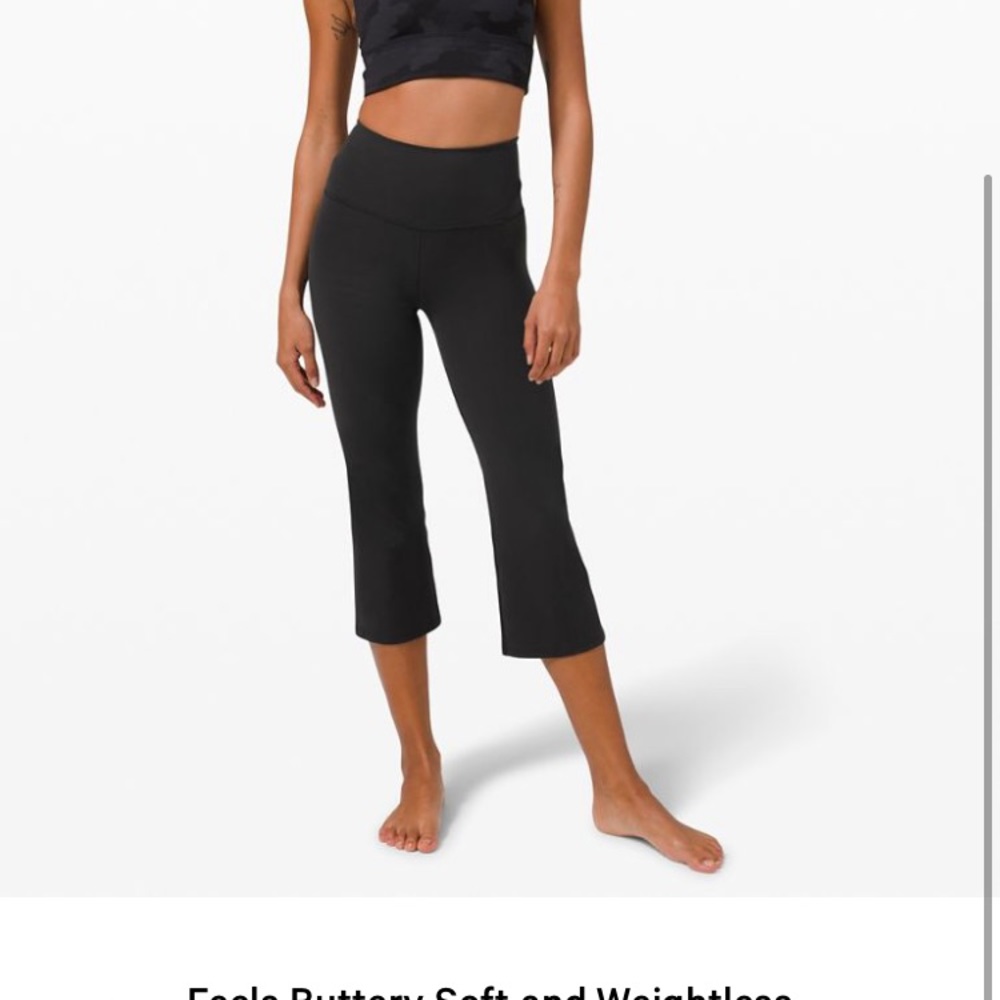 Lulumon crop leggings NWT